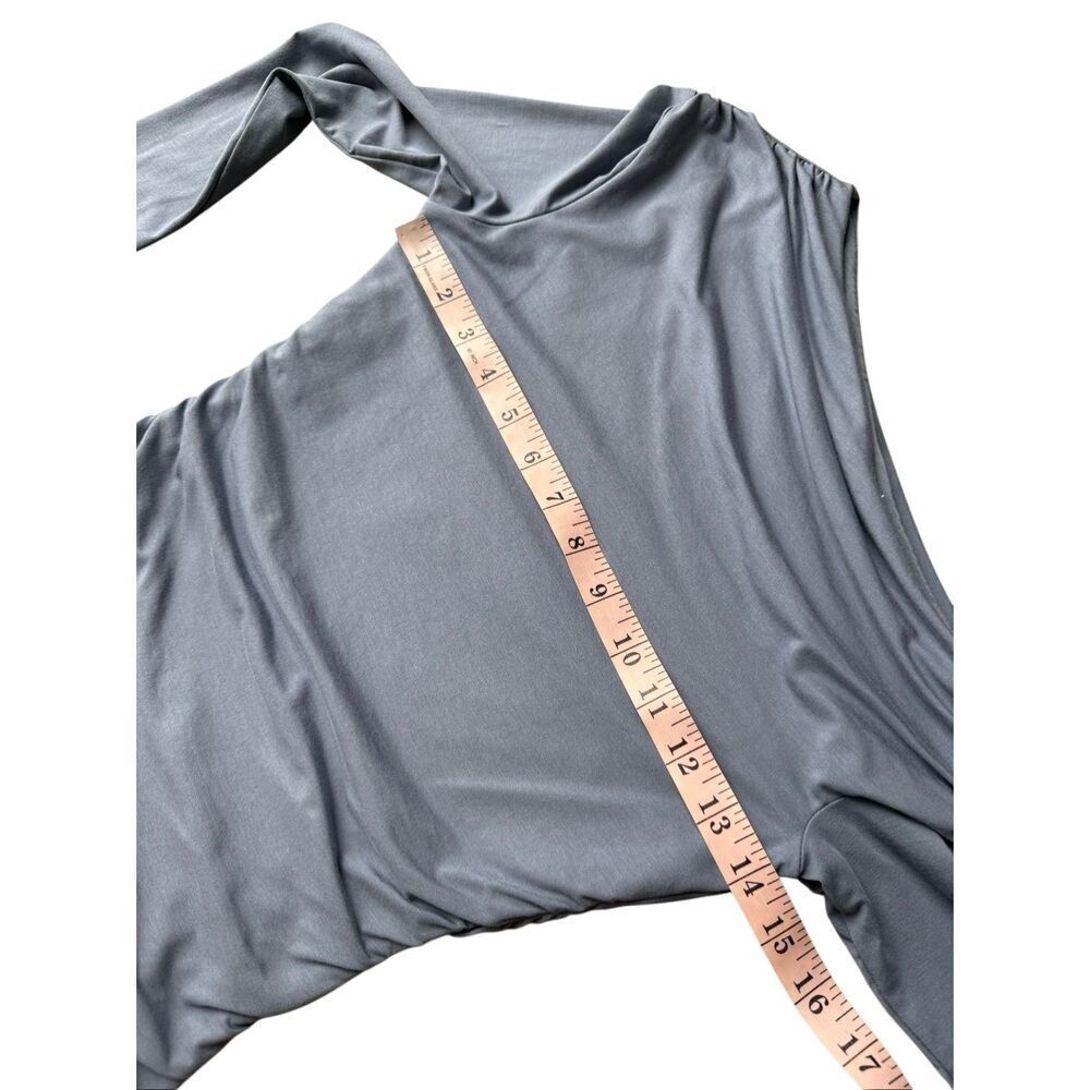 Abercrombie & Fitch Long-Sleeve Asymmetrical Draped Bodysuit Size XS - Picture 10 of 10